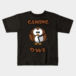 gaming owl Kids T-Shirt